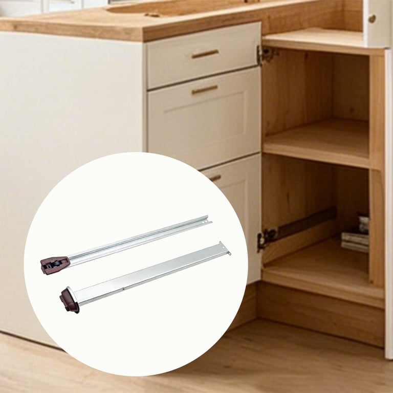 metal tracks for dresser drawers KFFKFF Drawer Tracks, 18-inch, Set of 10 Pairs, Fully Extendable Ball Bearing Cabinet Guides, 100 LB Weight Tolerance, Robust Side Mounting Dresser