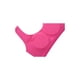 thumbnail image 5 of Sujetador cómodo con almohadillas extraíbles con espalda cruzada sin cables de algodón jersey Fucsia One Size, 5 of 6
