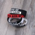 thumbnail image 2 of A Fashion Road To The Dream Never Give Up Pulseras de silicona para regalos de joyería, 2 of 5