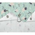 thumbnail image 3 of S4Sassy Green Monstera Leaves & Stork Bird Water Repellent Bath Shower Curtain With Roller Rings Hook-60 x 70 Inch, 3 of 6