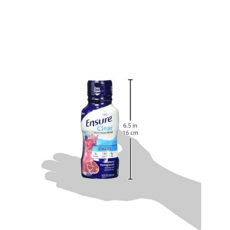Ensure Clear Blueberry Pomegranate Ready-to-Drink Nutrition Drink, 4  bottles / 10 fl oz - Fry's Food Stores