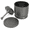 Grey, variant on ABCISI Espresso Blind Shaker, 58mm Aluminum Alloy Anti Flying Coffee Powder Rings Dosing Rings Press Espresso Stirrer Tool Coffee Dosing Cup for Home and Commercial Use (Black)