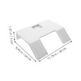 thumbnail image 2 of ETHZZLE 2Pcs White Floating Turtle Dock and Climbing Ramp Plastic Aquarium Basking Platform, 2 of 8