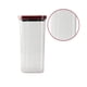 thumbnail image 4 of Tarro de almacenamiento de alimentos Cocina casera Apilable Arroz Condimento Aperitivos Recipiente transparente a prueba de humedad, Negro Rojo, Grande Methold HA001234-01, 4 of 6