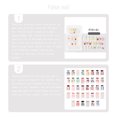 thumbnail image 4 of ziyahi False Nail Wearable Perfect Matching Simple to Wear No Irritating Odor Fake Fingernail Breathable Press Type Adjustable Paster Type 16 Type 3 F741 1Set, 4 of 6