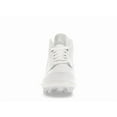 thumbnail image 3 of Jordan Men's 1 Mid TD Cleat White Grey Fog Basketball Shoes, from StockX, 3 of 5