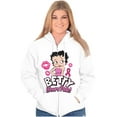 thumbnail image 4 of Breast Cancer Betty Wears Pink Ribbon Women Plus Size Zipper Hoodie Brisco Brands 2X, 4 of 5