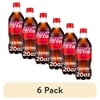 (6 pack) Coca-Cola Cherry Soda Pop Bottle, 20 fl oz