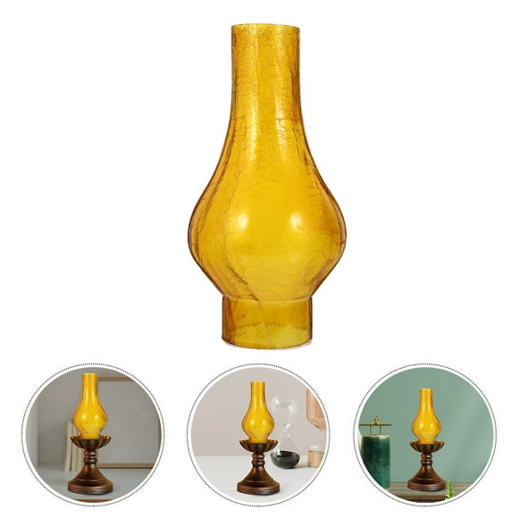 Pendant Light Replacement Shades In Brown Glass 1Pcs 9.9X5.1X5.1In
