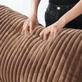 thumbnail image 6 of bokifol 78.74" L Cloud Sectional L-Shaped Sofa with Ottoman,Sectional Sofa Cloud Couch for Living Rooms,Brown, 6 of 9