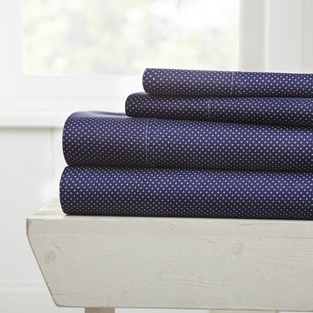 4 Piece Premium Ultra Soft Printed Bed Sheet Set by ienjoy Home
