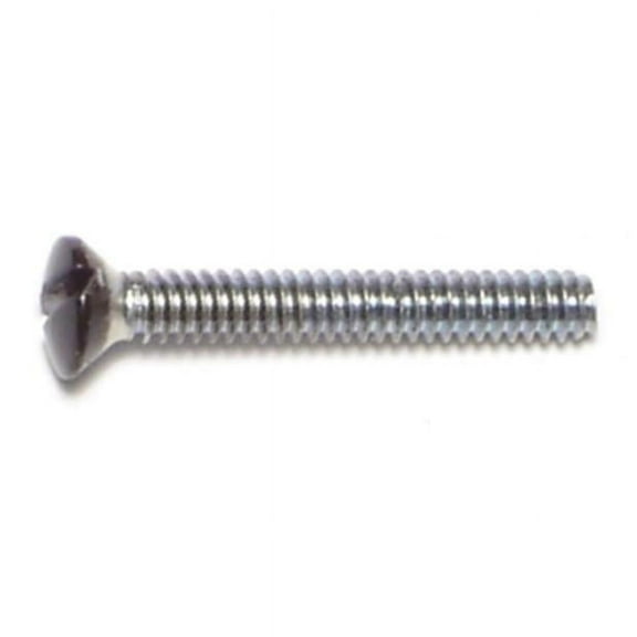 #6-32 x 1" Brown Slotted Oval Head Switch Plate Screws SPSB-086 (20 pcs.)