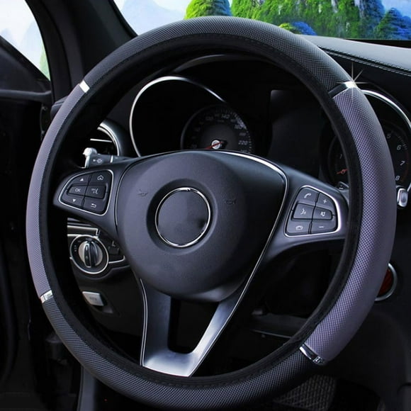 38cm Car Steering Wheel Cover Auto Steering Wheel Braid On The Steering Wheel Cover Universal Car Accessories