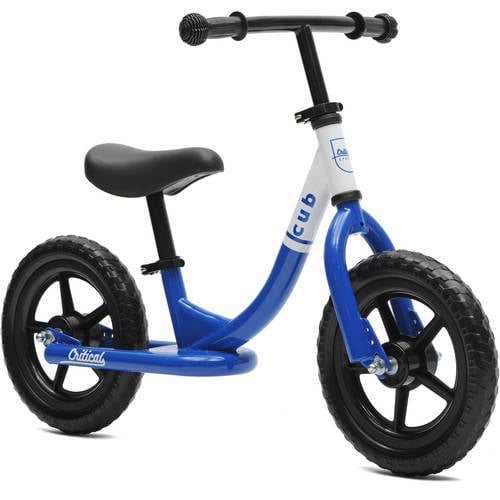 Retrospec Cub Kids Balance Bike No Pedal Bicycle SILVER 3034 FOR 2-3 Year Olds 