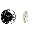 thumbnail image 1 of Reloj de pared grande,Reloj de pared acrílico silencioso de estilo moderno.,Reloj de pared grande de oficina,silencioso,fácil de leer y sencillo.,Espejo de pared,Espejo decorativo nórdico, 1 of 8