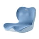 thumbnail image 3 of Cojín de asiento de espuma viscoelástica, respaldo portátil, almohada de apoyo para la espalda multiusos, almohada de apoyo lumbar para silla de Azul, 3 of 8