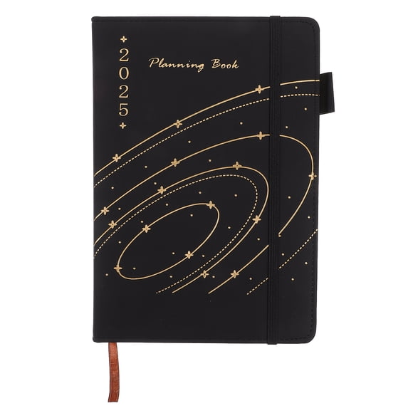 Academic Planner 2025 Daily Planner Notebook Decorative Agenda Notebook Office Schedule Notepad 2025 Daily Planner Agenda Portable Notebook