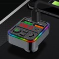 thumbnail image 3 of compatible PDF18 PD 25W+QC3.0 Car Charger Bluetooth MP3 Player Car Charger Adapter Support Hands-Free Calls_Perfect Gift, 3 of 5