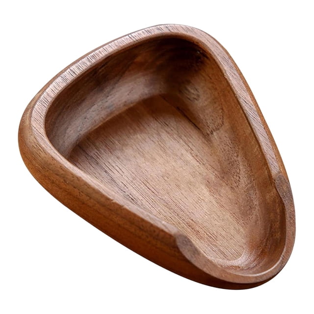 Bandeja de exhibición de madera para pesar granos de café, compacta para una medición precisa, de 3,9 x 3,1 x 1,1 pulgadas, hecha a mano, resistente y Estilo A