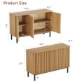 thumbnail image 2 of Sideboard Buffet with Storage, Wooden Cabinet with Doors for Kitchen, 2 of 2
