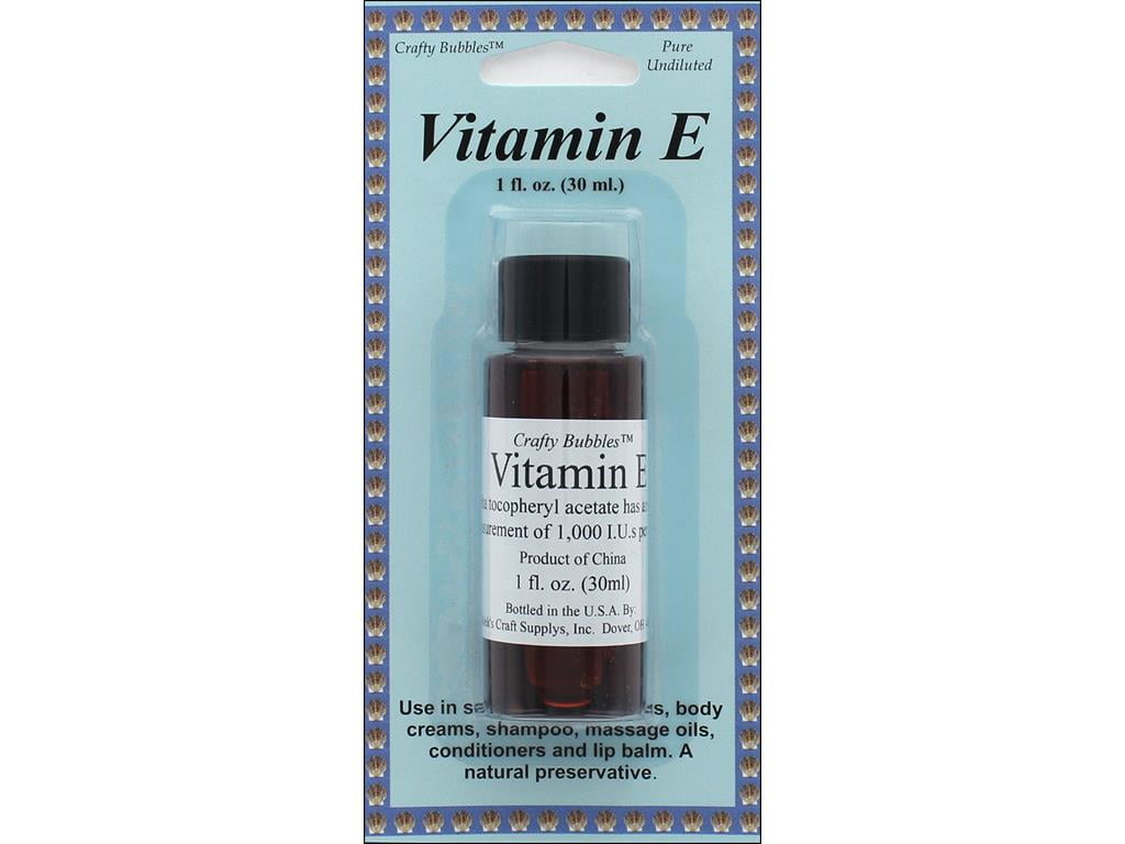 Crafty Bubbles Vitamin E Oil 1 ounce