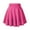 Hot Pink, variant on yocbz Women's Basic Versatile Stretchy Flared Casual Mini Skater Skirt Red,Size for XL