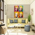 thumbnail image 3 of Andy Warhol Paintings Warhol Pop Art Monroe Framed Wall Art For Bedroom Livingroom Office, 3 of 6