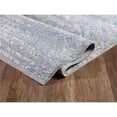 thumbnail image 6 of Abani Nova 5'3"W x 7'6"D NOV160A Blue and Grey Silver Distressed Area Rug, 6 of 7