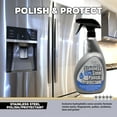 thumbnail image 6 of Flitz Stainless Steel Polish Protectant, Multi-Purpose Stainless Steel Spray for Protecting Surfaces, 32oz, 6 of 7