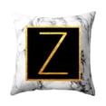 thumbnail image 1 of Amdohai Marbled Golden Letters Pillowcase Sofa Pillow Cushion Cover 45 * 45cm, 1 of 6