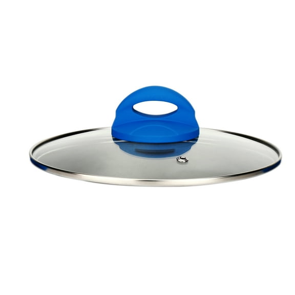 NutriChef Saucepan Pot Lid - See-Through Tempered Glass Lid