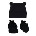 thumbnail image 4 of Gorro de hospital para recién nacido, gorro de algodón para bebé, gorro suave para bebé, conjunto de guantes y manoplas, 4 of 5