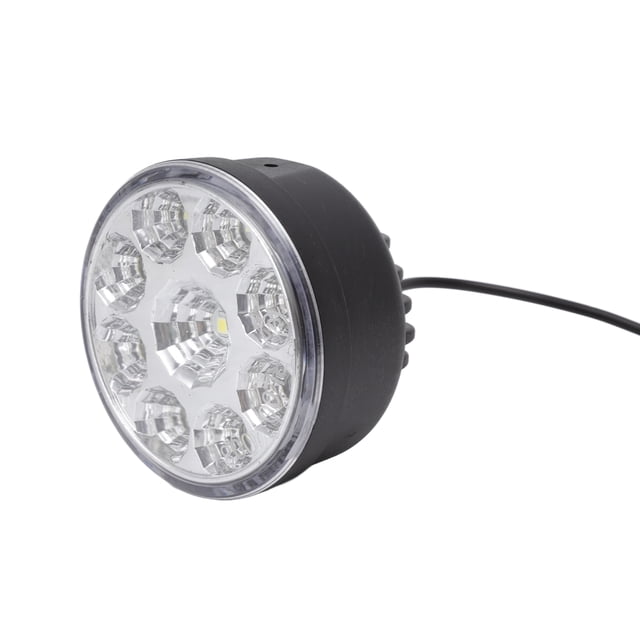 Faros Delanteros De 9 LED 2X Coche Blanco -SMD LED Conducción Diurna