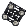 thumbnail image 4 of MasteelfCA Aluminum Profile Pulley V Wheel Plate European 3D Printer Part Accessories, 4 of 8