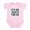 Petal Pink, variant on CafePress - It's OK I'm With The DJ Infant Bodysuit - Baby Light Bodysuit, Size Newborn - 24 Months