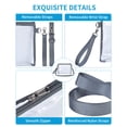 thumbnail image 5 of Bagenius Clear Purse Bolsa transparente aprobada por el estadio con correas extraíbles para el trabajo, eventos deportivos y conciertos, 5 of 5