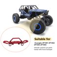 thumbnail image 4 of RC Coche Modelo Parachoques Professional Creative Metal RC Coche Repuestos RC Coche Reemplazo para RC Car ZP1001 ZP1002 ZP1003 ZP1004 ROJO Inevent FN001491-03, 4 of 7