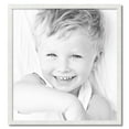 thumbnail image 2 of ArtToFrames 30x32 inch White Satin Picture Frame, White 30" x 32" MDF Poster Frame (WOM-5179) 1234, 2 of 8
