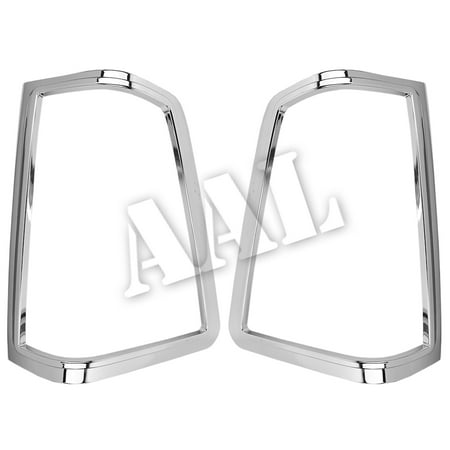 Nissan Titan Interior Light Cover AAL Premium Chrome LIGHTS BEZEL Cover For 2004-2014 NISSAN 2004-2014 NISSAN TITAN TAIL LIGHT S ()