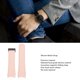 thumbnail image 4 of Banda de Reloj de Reemplazo, Silicone Watch Strap Estable Plegamiento de Plegado Magnético Personalizado para El Reloj 5, 4 of 7