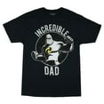 thumbnail image 2 of The Incredibles Shirt Men's Incredible Dad Adult Short Sleeve Graphic Tee, 2 of 4