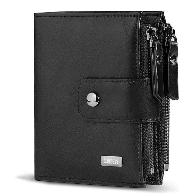 Carteras para Caballero,Tarjetero Monedero,Billeteras para Hombre Piel para Tarjetas de Crédito Plegable con RFID Bloqueo Antirrobo Multiusos Para Regalos de Cumpleaños,Navidad