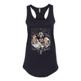 thumbnail image 2 of Wild Bobby Las Vegas Fan LV Fantasy Sports Women Racerback Tank Top, Black, Medium, 2 of 5