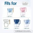 thumbnail image 3 of Waterdrop WD-PF-01A Plus Replacement Filters for All Waterdrop Pitcher Filtration System, Reduces PFAS, PFOA/PFOS, Chlorine, Last Up to 3 Months or 20, 3 of 4