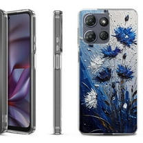 Shockproof Protective Phone Case for Motorola Moto G 5G 2025, by OneToughShield - Cornflower