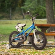Royalbaby Freestyle 16 Bicycle for Boys and Girls Ages 6-8 Years, Blue