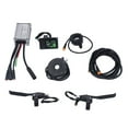 thumbnail image 4 of Kit de controlador de bicicleta eléctrica ABS impermeable, 15 A, panel LCD7C, acelerador de pulgar, freno, accesorios de bicicleta para motor de 250 W, 4 of 14
