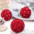 thumbnail image 3 of Ganfancp Bola de Navidad Decoración 8Cm/12Pis Colorido Ladrillo Bola de Navidad Set Árbol de Navidad Colgante Liquidación 12X Bolas Decorativas, 3 of 7