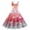 Watermelon Red, variant on LWavelet 2026 Valentine's Romantic Heart Dress Women, Off-shoulder Print Wrap Flowy Sundresses Casual Trendy Light pink L