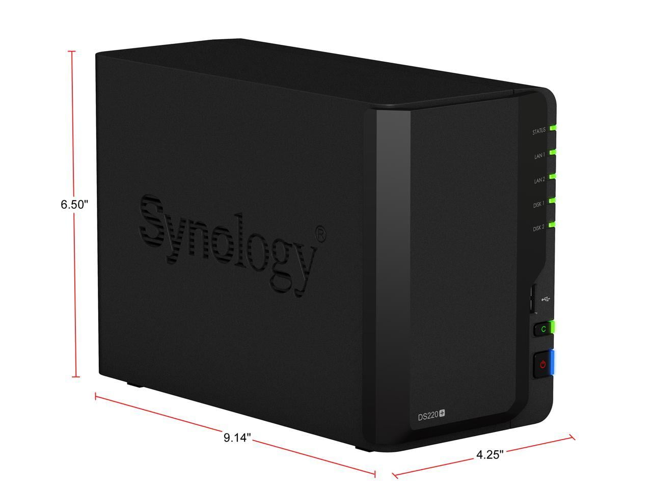 Synology DS220+ 2ベイ NAS Amazon.com: Synology 2 bay NAS DiskStation DS220+ (Diskless